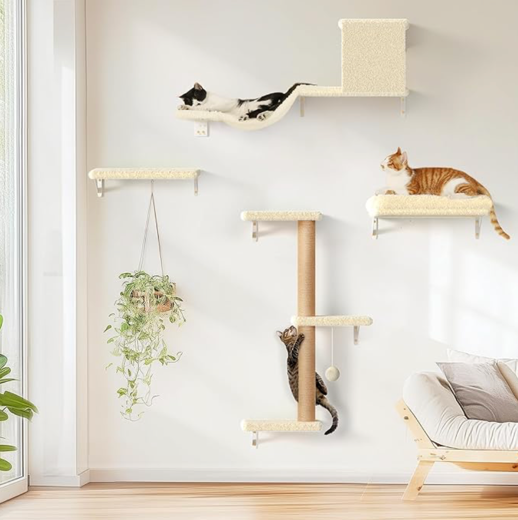 4 in 1 Large Cat Walls Furniture Set
